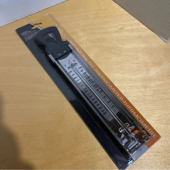 Candy Jelly Deep Fry Thermometer NEW 
New sealed - Picture 1 of 7